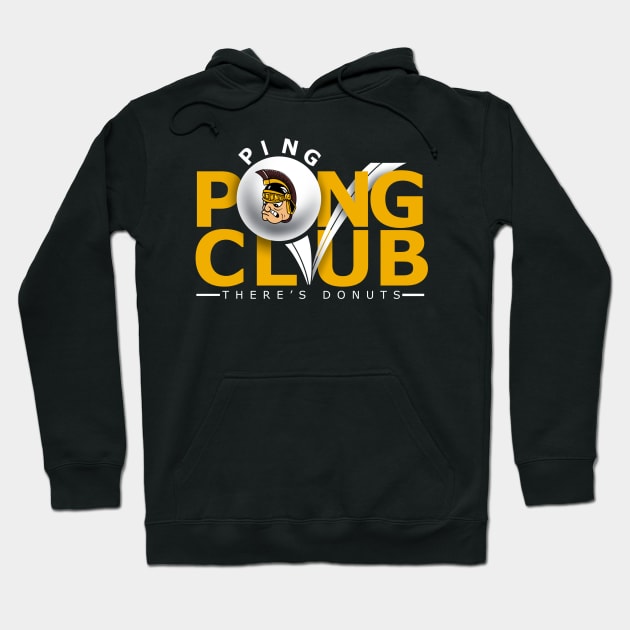 Ping Pong Club Hoodie by chadburnsoriginals